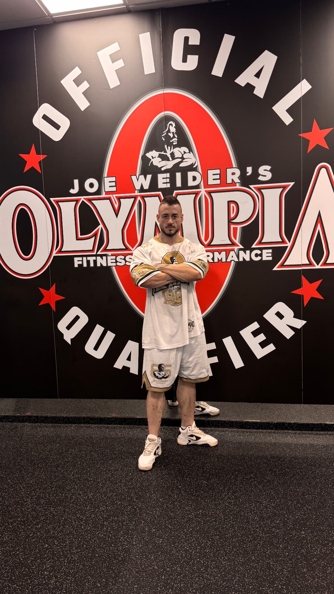 Juanjito en el muro oficial del Olympia Qualifier